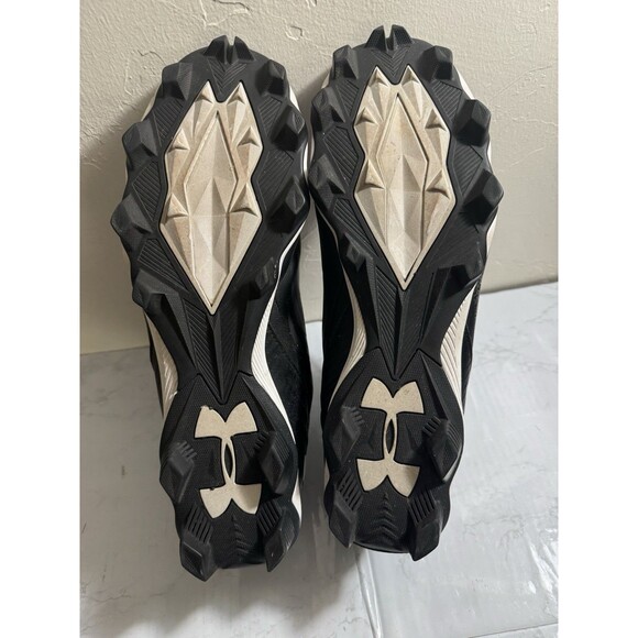 Under Armour Spotlight Select Mid MC Football Cleats Black 3022774-001 Men Sz13 - Picture 3 of 5